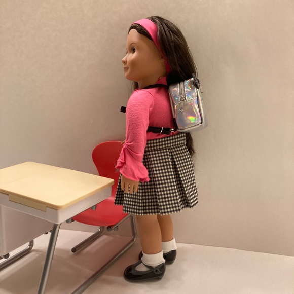American Girl desk with accessories - Picture 8 of 16